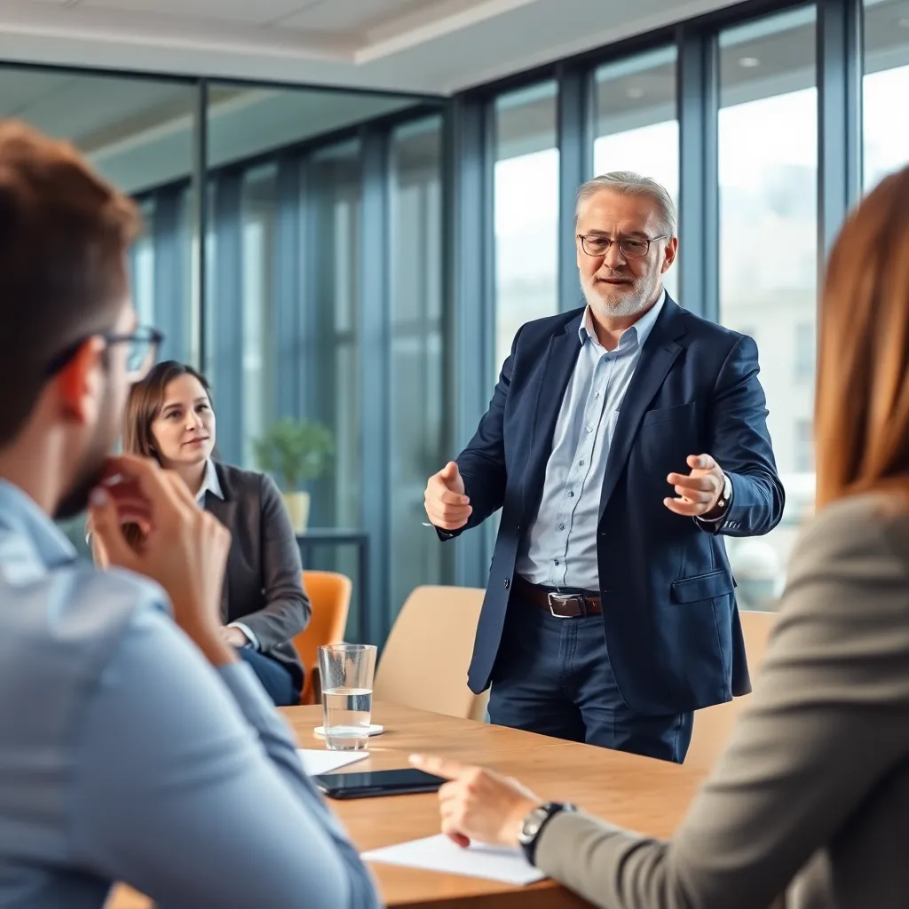 Professional die aantekeningen maakt tijdens een vaardigheidstraining